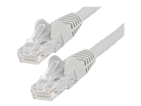 StarTech.com 3m LSZH CAT6 Ethernet Cable, 10 Gigabit Snagless RJ45 100W PoE Network Patch Cord with Strain Relief, CAT 6 10GbE UTP, Grey, Individuall
