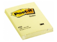 Post-it 656 - Noter - 51 x 76 mm - 100 ark - kanariegul