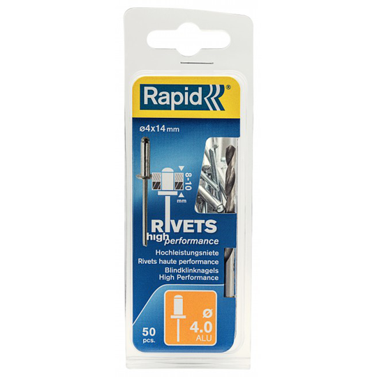Rapid Blindnitte - Ø4,0 x 14 mm - 50 stk