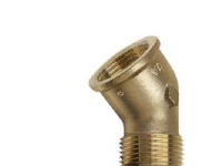 PURAFIT vinkl.3/4 mf/np.45° - .Siliciumbronze.Blyfri.
