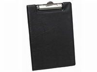 Clipboard A5 sort dobbelt clipboard med forside