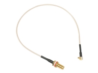 MikroTik Pigtail - Antennekabel - MMCX (han) til RP-SMA (han) - 26 cm