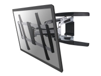 Neomounts by Newstar LED-W750 - Beslag - full-motion - for LCD display - sølv - skærmstørrelse: 32-75 - vægmonterbar