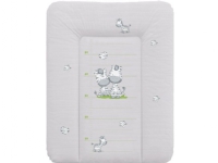 Ceba Ceba Baby, Gray Zebra soft changing mat, 50 x 70 cm