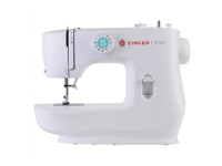 SINGER M1505, Hvid, Syning, 4 trin, Elektrisk, Knaphulsfod, Zigzag fod