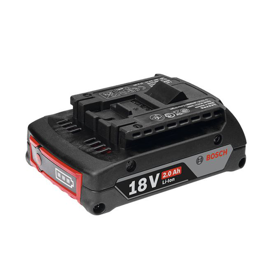 Bosch GBA 18V 2.0Ah Akku - 1600Z00036 Batteri
