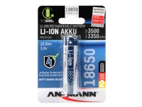 Ansmann 1307-0001, Genopladeligt batteri, Lithium-Ion (Li-Ion), 3,6 V, 1 stk, 3500 mAh, 12,6 Wh