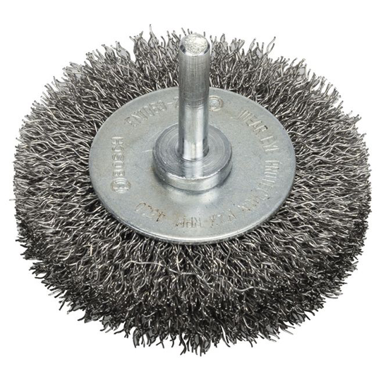 Bosch Skivebørste Bølget 70mm Inox 6mm - 2608622122