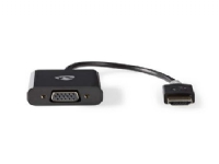 Nedis - Video transformer - HDMI - VGA - antracit (sort)