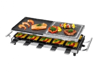 ProfiCook PC-RG 1144 - Raclette/grill/stegeplade/varm sten - 1.7 kW - rustfrit stål