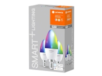 LEDVANCE SMART+ Energiklasse: A+ (A++ - E) SMART+ WiFi Candle Multicolour 40 5 W/2700K E14, 3-pak