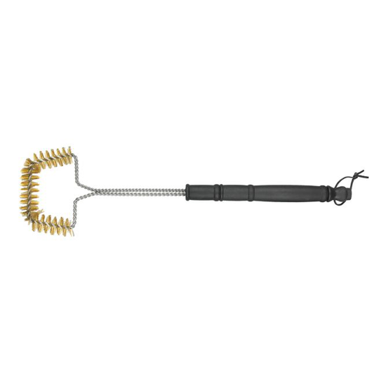Napoleon Grillbørste 3-sidet messing 56 cm - 62011