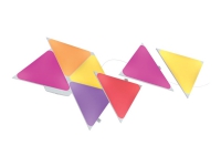 Nanoleaf Shapes - Trådløs belysning ekspansionssæt - LED x 3 - 1.5 W - RGBW-lys - 1200-6500 K - triangel