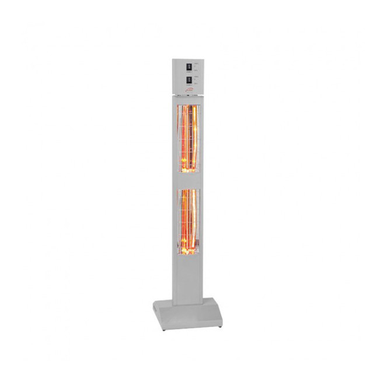 Burda Terrassevarmer Smart Tower Hvid