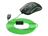 Glorious Ascended Cord - Musekabel - USB (han) - gremlin-grøn - for Glorious Model D, Model O, Model O Minus