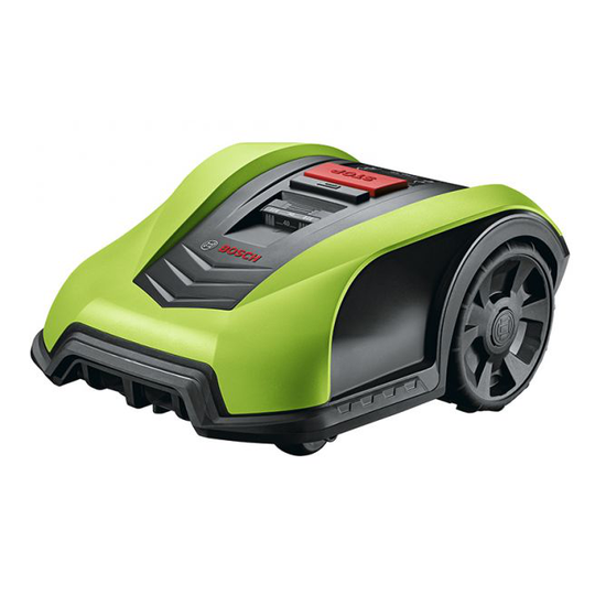 Bosch Indego topcover gul/grøn Robotplæneklipper - F016800557 - VAREN ER UDGÅET