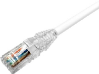 NETCONNECT Patchkabel kat 5e U/UTP, længde: 2,0m, farve: hvid med LSZH kappe