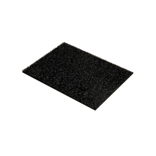 Clean Carpet Finnturf 669010 - Sort - 16mmx45x60cm