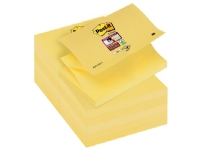 3M Post-it blok R-330 gul Z-fold 76x76 mm - (12 blokke pr. pakke)