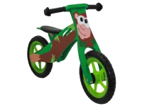 Løbecykel ABE i træ med rigtige lufthjul