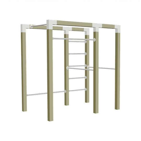 Plus Outdoor fitness - Model 2 - Trykimprægneret - 179071-1