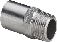 VIEGA Inox indstiksstykke 1/2x18 mm Inox, rustfri stål, nippel/nippel, SC-Contur