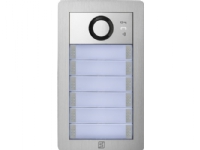 Rocom AB2428CA, Ledningsført, 12 modul(er), Sølv, Aluminium, Væg, Strøm