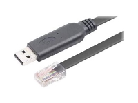 MicroConnect - Datakabel - RJ-45 (han) til USB (han) - 1.8 m - sort