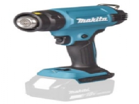 Makita varmluftpistol 18V - DGH181, temp. fra 120-550 Lev. i kuffert u/batt. & lader