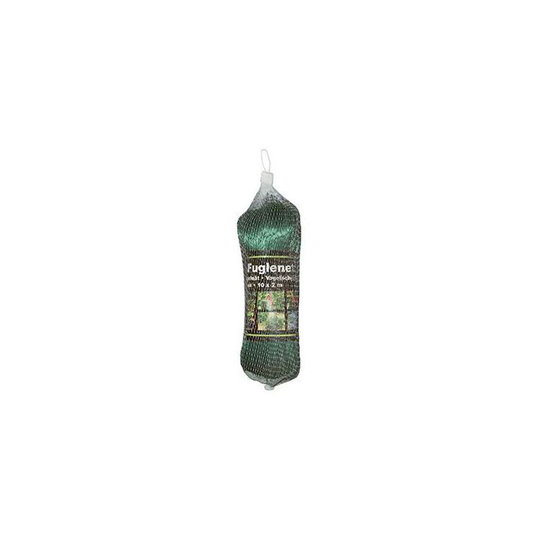 Fuglenet 10x15mm Grøn Plast 10x2m - 228-980
