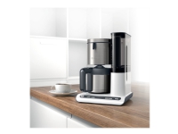 Bosch Styline TKA8A681 - Kaffemaskine - 12 kopper - hvid