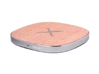 SACKit CHARGEit, Lyserød, Sølv, Universel, Aluminium, Stof, Firkant, Qi, 6000 mAh