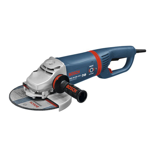 Bosch GWS 24-230 JVX Vinkelsliber - 0601864U04