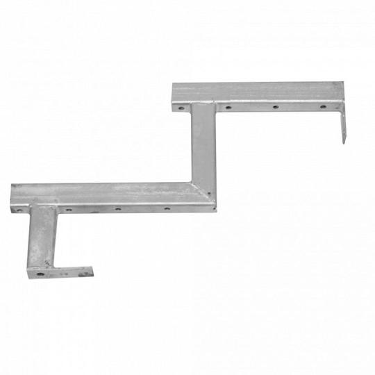 Hortus Galvaniseret trappevange 2-trin - 801-072