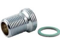 ARIMEX Lige tilgangsstykke 3/4x1/2 længde 33 mm uden roset