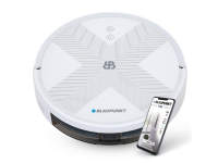 Blaupunkt BLUEBOT XVAC ROBOTIC BRILLIANT WHITE, Poseløs, Hvid, Rund, Brilliant White, Hærdet glas, 0,6 L