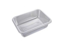 Bakke 1-rum 2187-1F 187x137x40 mm APET Klar,768 stk/krt