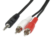 TECHLY 500183 Techly Stereo audio cable Jack 3.5mm to 2x RCA M / M 1.5m