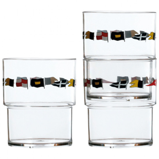 Mb regata glas ø7 cm, h9 cm stabelbar 250 ml - 12 stk.