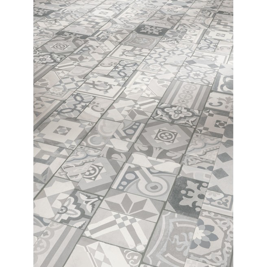 Parador Trendtime 5.30 Ornamentic grey mineralstruktur storflise - Kork/Vinyl