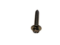 Montageskrue 6,5x50 stål - FZB Montageskrue m/6kt. hoved og flange stål 100stk