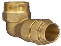 Vinkel 90° 25mm x 3/4 nippel - Isiflo