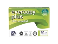 Genbrugspapir Evercopy+, A4, 80 g, kasse med 5 pakker a 500 ark