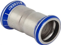 Dobb.Muffe Rustf 18mm - MA-Press. Kun M-bakker