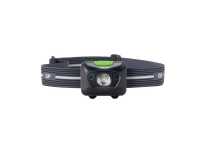 GP Lighting Xplor Orion PH15, Hovedbånd lommelygte, Sort, Grøn, 1 m, IPX6, LED, 1 Lampe( r)