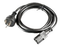 MicroConnect - Strømkabel - IEC 60320 C13 - 1.8 m - sort - Danmark