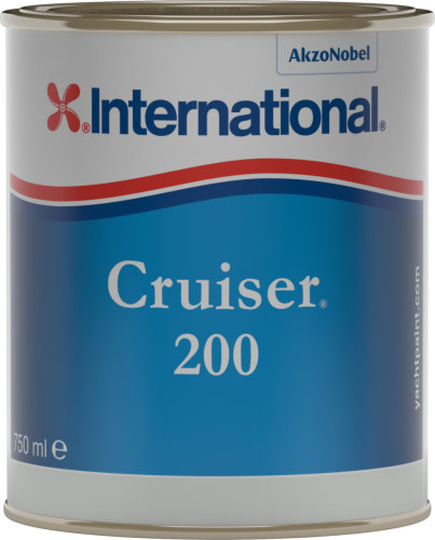 International Cruiser 200 Selvpolerende Bundmaling Hvid 2,5l