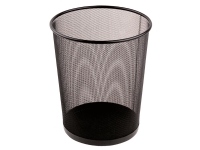 Papirkurv tråd metal sort 18 ltr.