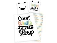 Cool kids never sleep Sengetøj - 100 procent bomuld