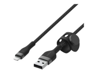 Belkin BOOST CHARGE - Lightning-kabel - USB han til Lightning han - 2 m - sort - for Apple iPad/iPhone/iPod (Lightning)